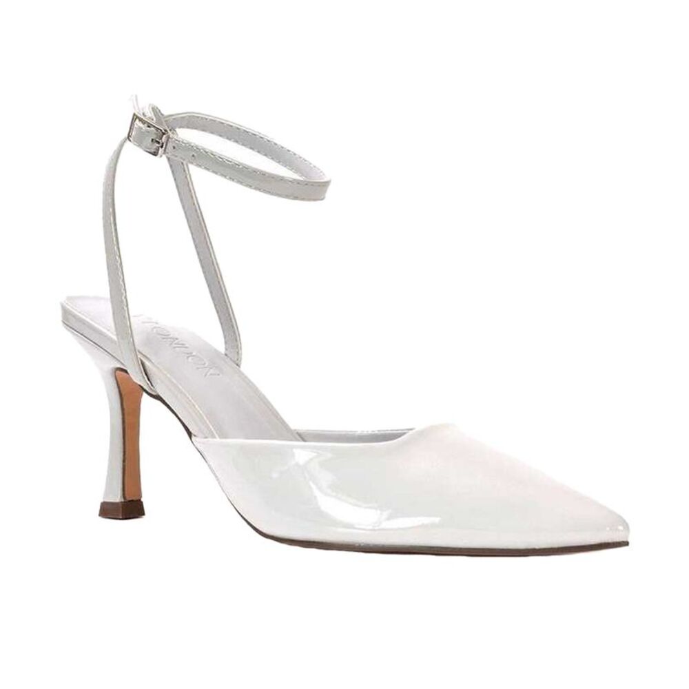 XY London Womens/Ladies Lacey May Court Shoes / Navy